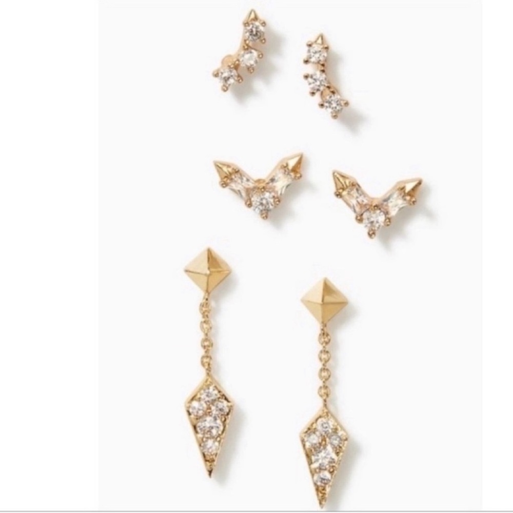 Stella & Dot | Earrings Set | Earring Trio Set